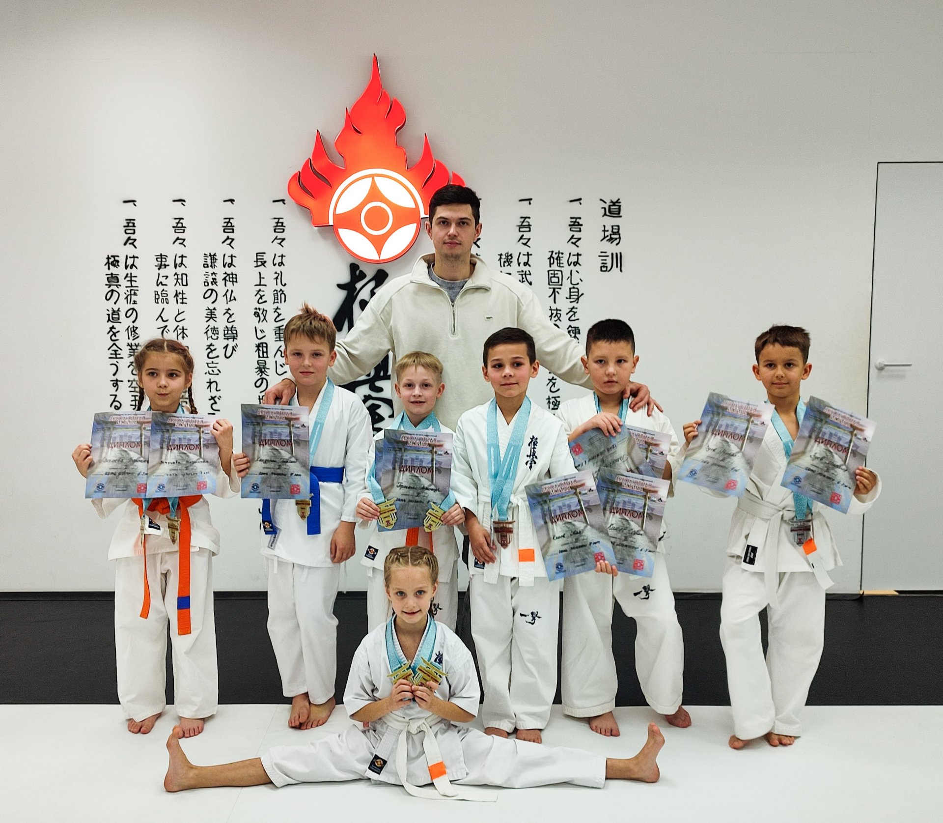 Выступление в ката и ката группа